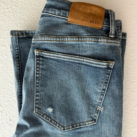 American Eagle AE77 Premium High-Rise Flare Jean size 4 Short NEW NWOT - Picture 14 of 14